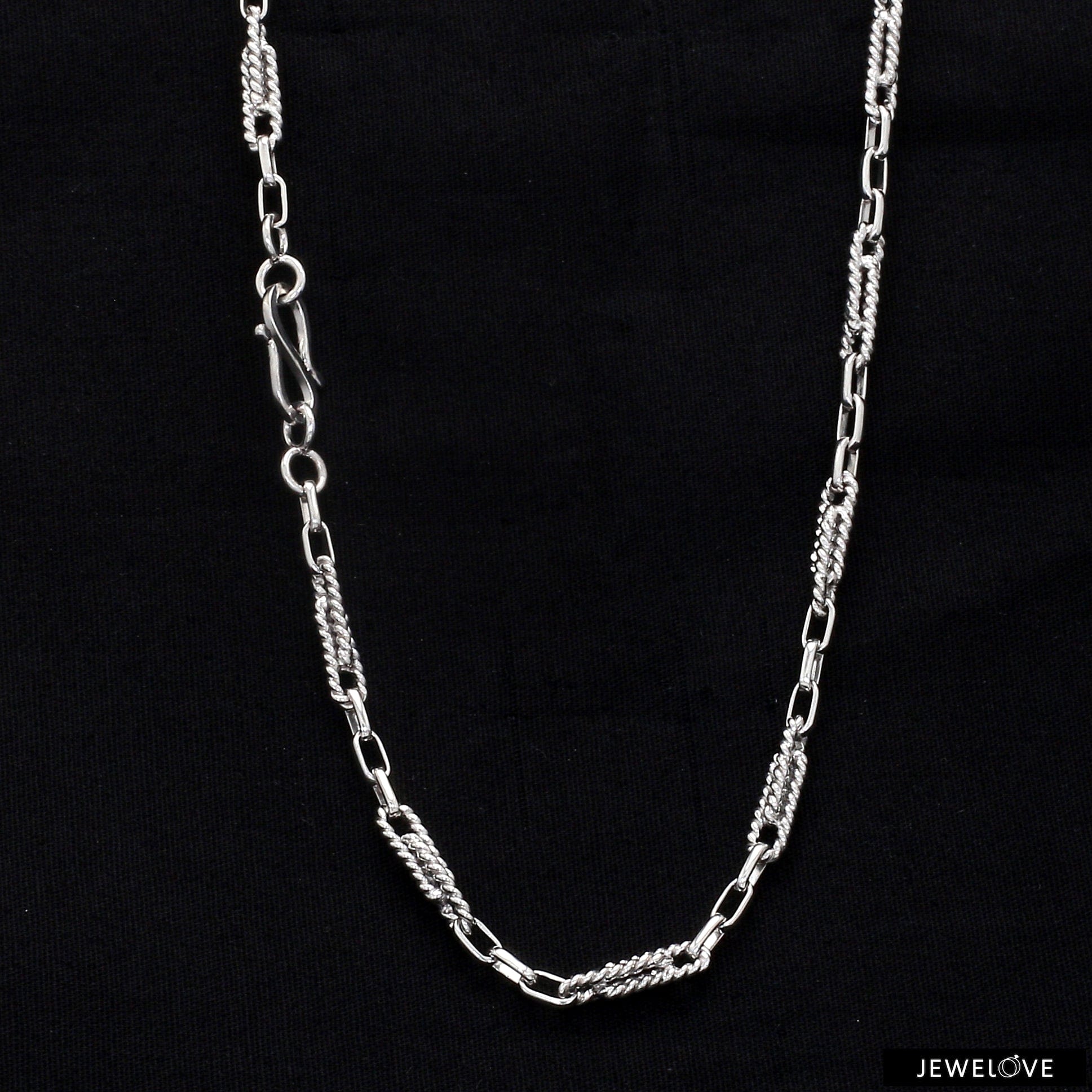 Jewelove™ Chains Designer Platinum Chain for Men JL PT CH 1182