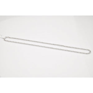 Jewelove™ Chains Designer Platinum Chain with Alternating Milgrain Links JL PT CH 830