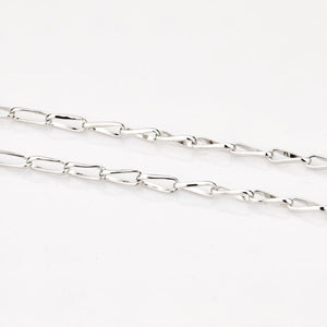 Jewelove™ Chains Designer Platinum Chain with Curved Link JL PT CH 781