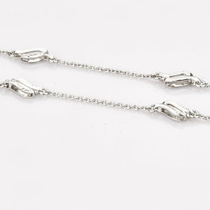 Jewelove™ Chains Designer Platinum Chain with Loops JL PT CH 803