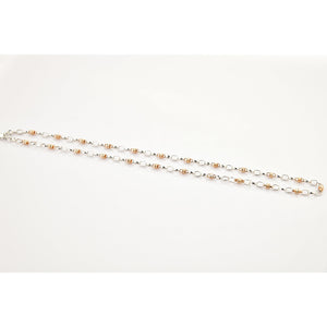 Designer Platinum Chain With Rose Gold JL PT 766