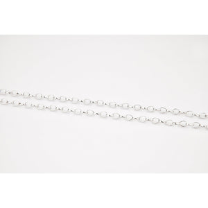 Designer Platinum Chain with Round Links JL PT 778