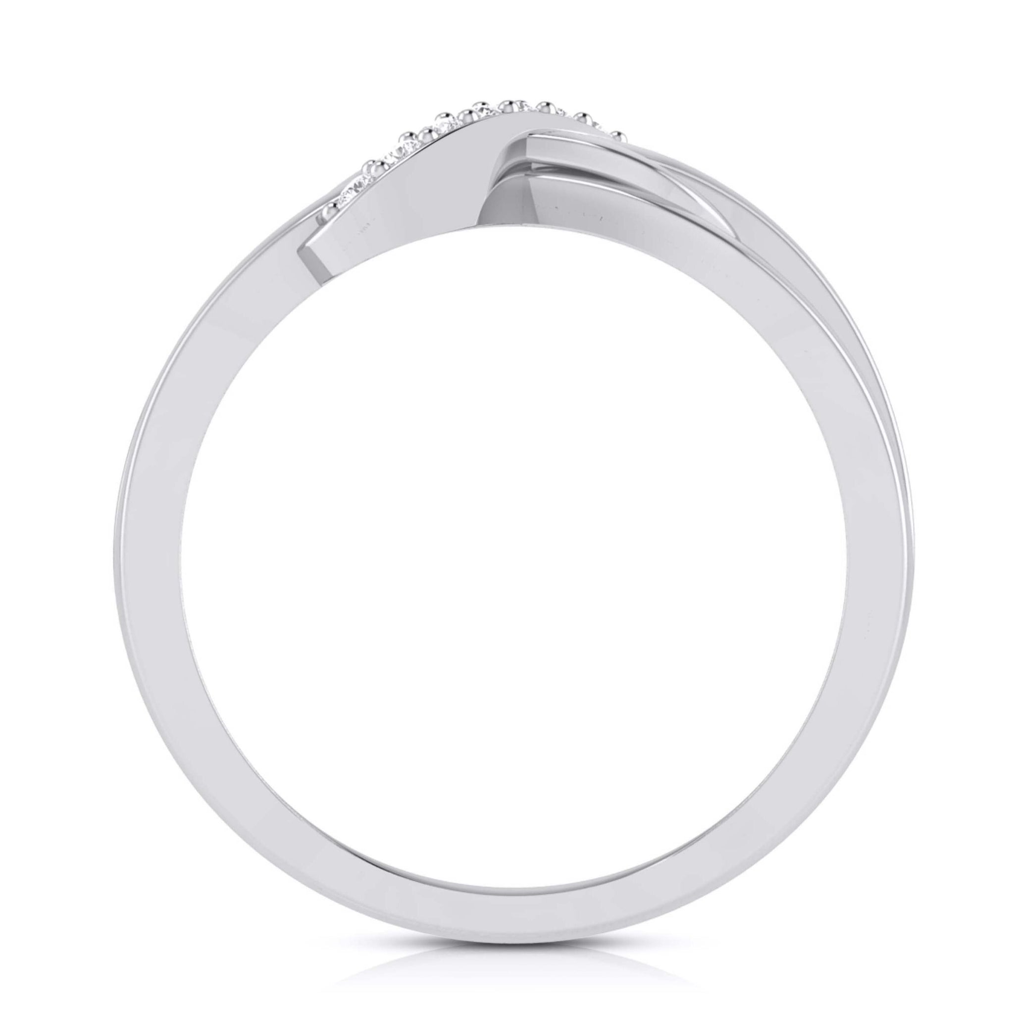 Jewelove™ Rings Designer Platinum Couple Rings for Him & Her JL PT 536