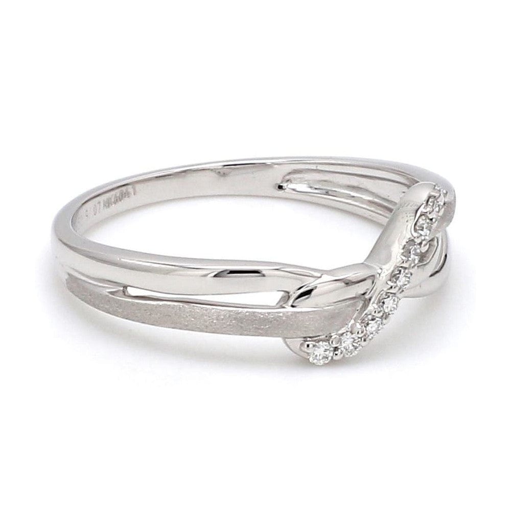 Jewelove™ Rings Designer Platinum Couple Rings for Him & Her JL PT 536