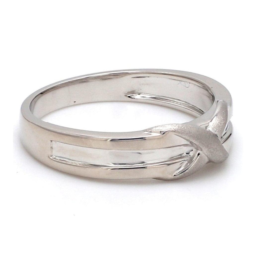 Jewelove™ Rings Designer Platinum Couple Rings for Him & Her JL PT 536