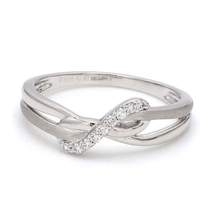 Jewelove™ Rings Designer Platinum Couple Rings for Him & Her JL PT 536