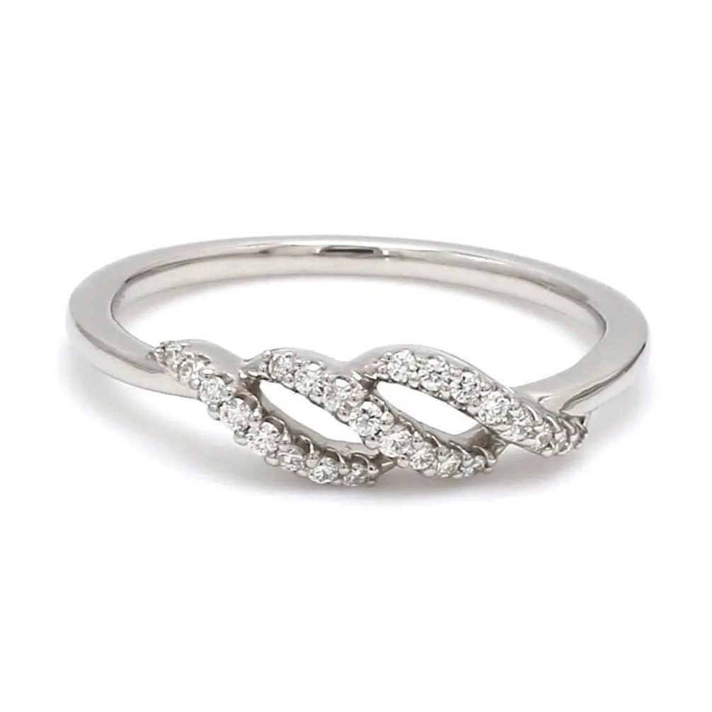 Jewelove™ Rings Designer Platinum Couple Rings with Diamonds JL PT 452