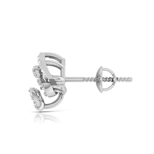 Jewelove™ Earrings Designer Platinum Diamond Earrings for Women JL PT E OLS 14