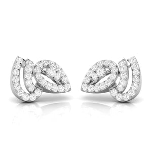 Jewelove™ Earrings Designer Platinum Diamond Earrings for Women JL PT E OLS 22