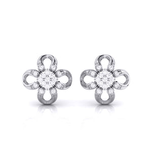 Jewelove™ Earrings Designer Platinum Diamond Earrings JL PT E B-3