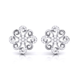 Jewelove™ Earrings Designer Platinum Diamond  Earrings JL PT E MST 19