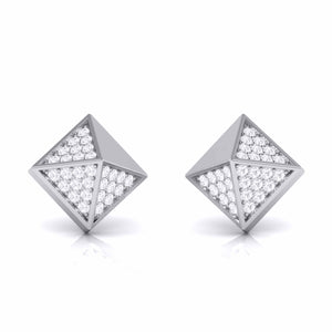 Jewelove™ Earrings Designer Platinum Diamond Earrings JL PT E MST 2