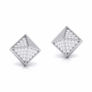 Jewelove™ Earrings Designer Platinum Diamond Earrings JL PT E MST 2