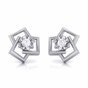 Jewelove™ Earrings Designer Platinum Diamond Earrings JL PT E MST 4