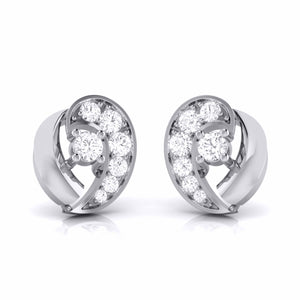 Jewelove™ Earrings Designer Platinum Diamond Earrings JL PT E MST 5