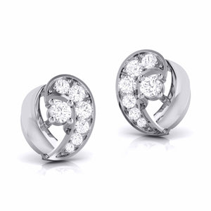 Jewelove™ Earrings Designer Platinum Diamond Earrings JL PT E MST 5