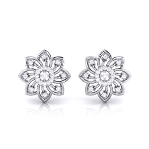 Jewelove™ Earrings Designer Platinum Diamond Earrings JL PT E MST 7