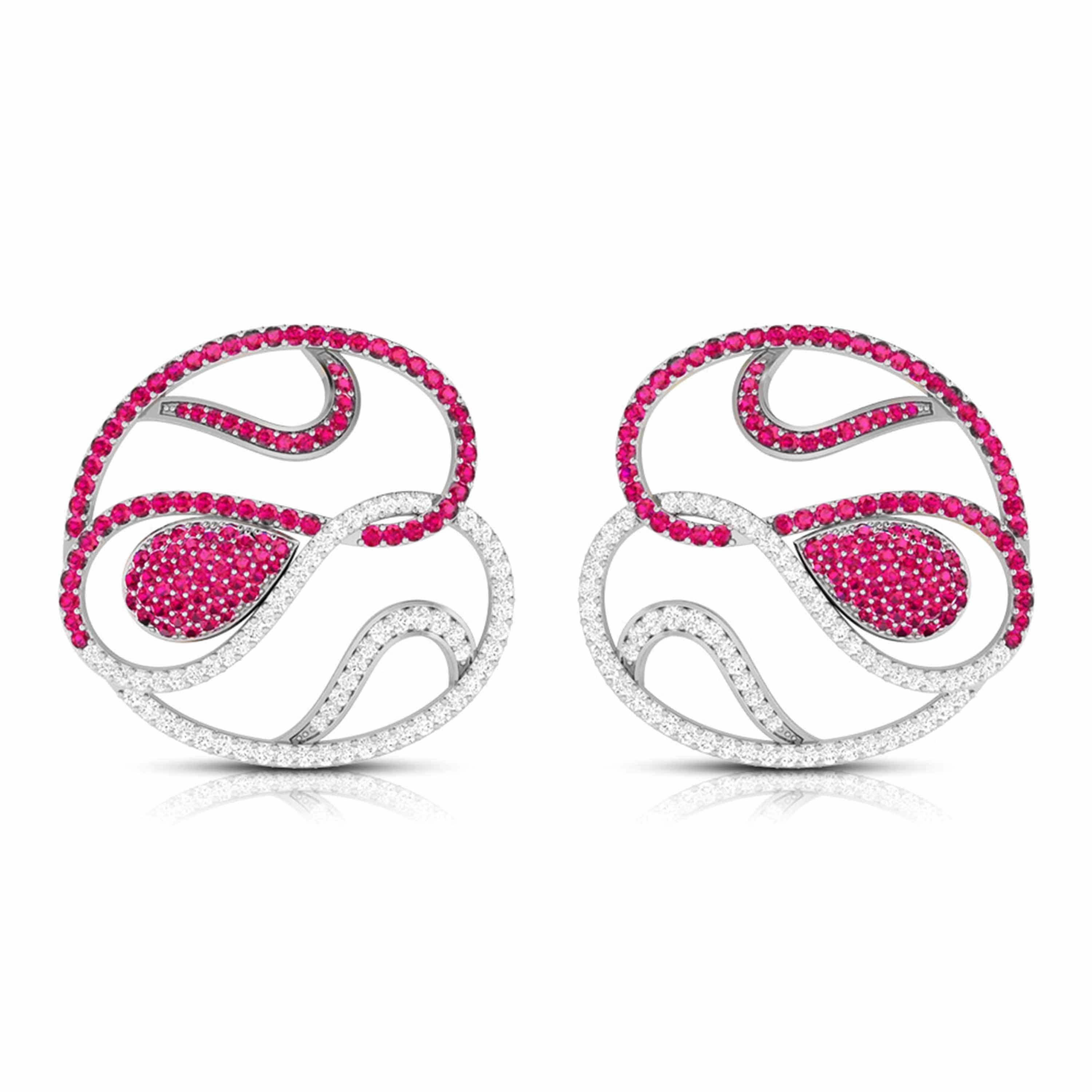 Buy Sapphire Earrings Online  BlueStonecom  Indias 1 Online Jewellery  Brand
