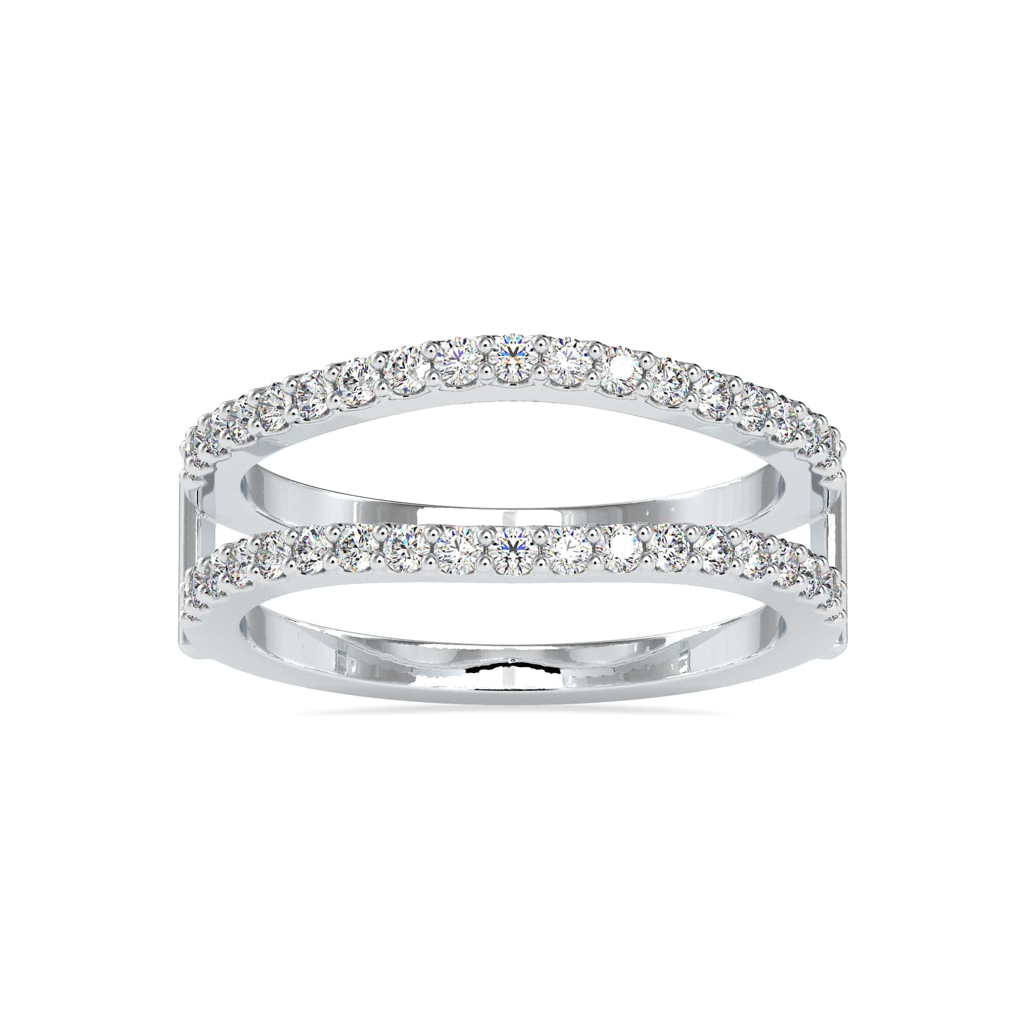 Jewelove™ Rings Designer Platinum Diamond Engagement Ring JL PT 0116