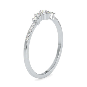 Jewelove™ Rings Designer Platinum Diamond Engagement Ring JL PT 0604