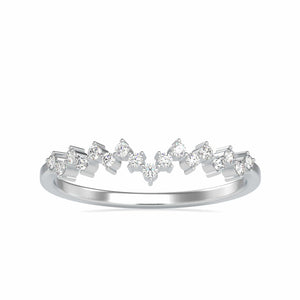 Jewelove™ Rings Designer Platinum Diamond Engagement Ring JL PT 0605