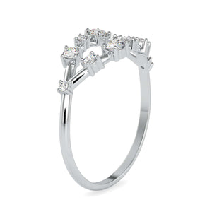 Jewelove™ Rings Designer Platinum Diamond Engagement Ring JL PT 0609