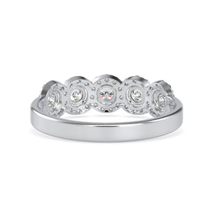 Jewelove™ Rings Designer Platinum Diamond Engagement Ring JL PT 0637