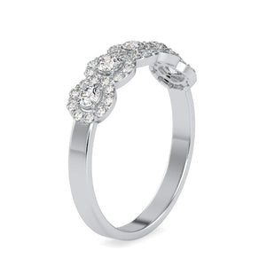 Jewelove™ Rings Designer Platinum Diamond Engagement Ring JL PT 0637