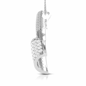 Jewelove™ Pendants & Earrings Designer Platinum Diamond Pendant & Earrings Set JL PT P BT 34-B