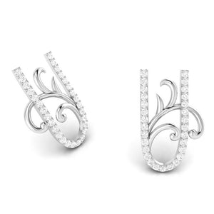 Jewelove™ Pendants & Earrings Designer Platinum Diamond Pendant & Earrings Set JL PT P BT 39-A