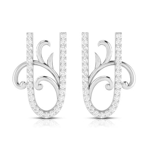 Jewelove™ Pendants & Earrings Earrings only Designer Platinum Diamond Pendant & Earrings Set JL PT P BT 39-A