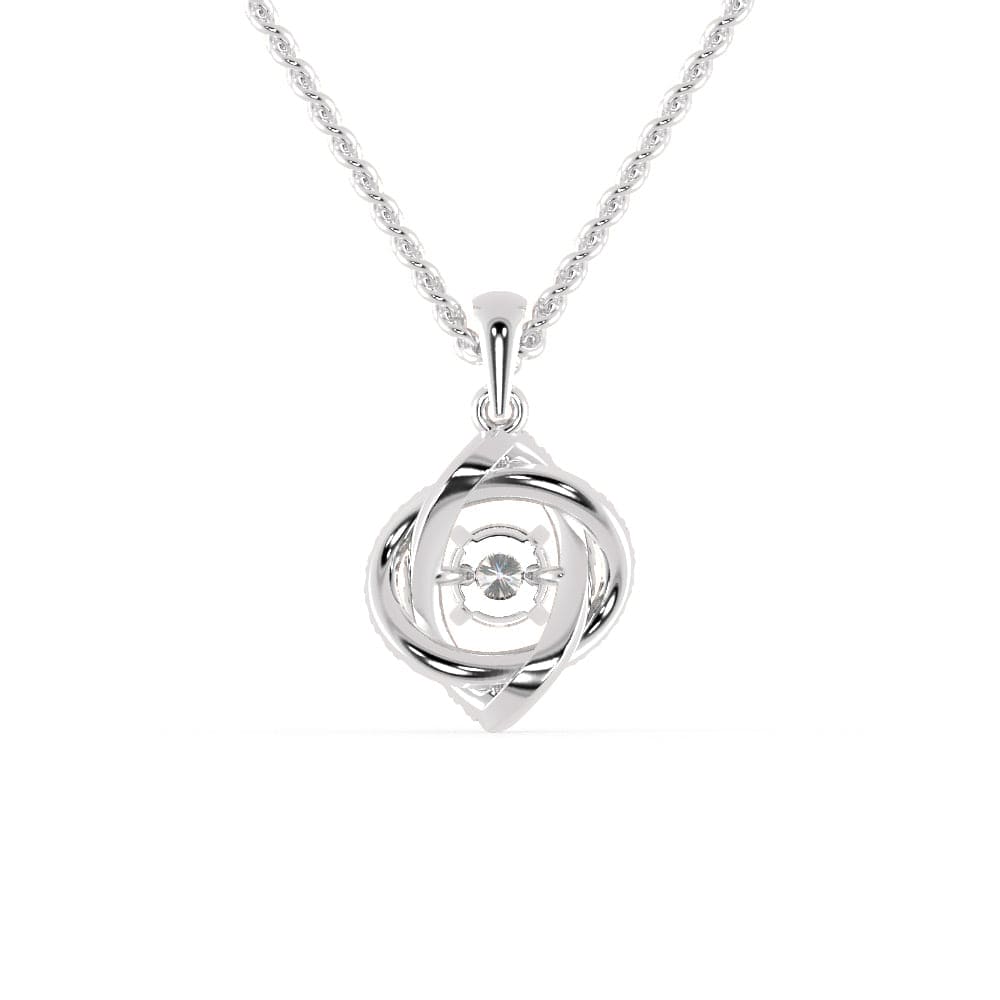 Jewelove™ Pendants Designer Platinum Diamond Pendant for Women JL PT P 1207