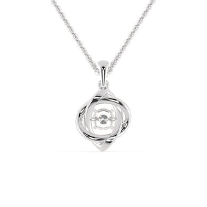 Jewelove™ Pendants Designer Platinum Diamond Pendant for Women JL PT P 1207