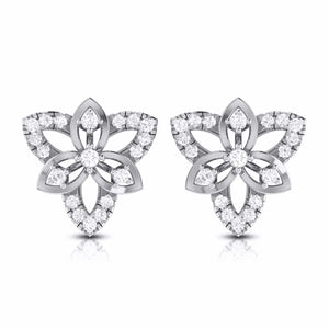 Jewelove™ Pendants & Earrings Designer Platinum Diamond Pendant Set JL PT P 16