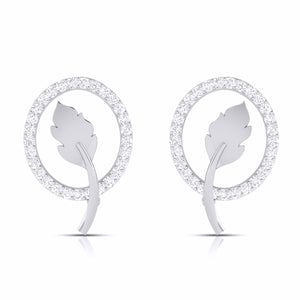 Jewelove™ Pendants & Earrings only Earrings Designer Platinum Diamond Pendant Set JL PT P BT 37-F