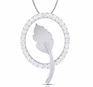 Jewelove™ Pendants & Earrings only Pendant Designer Platinum Diamond Pendant Set JL PT P BT 37-F