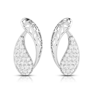 Jewelove™ Pendants & Earrings Designer Platinum Diamond Pendant Set JL PT P BT 39-G