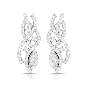 Jewelove™ Pendants & Earrings Earrings only Designer Platinum Diamond Pendant Set JL PT P NL 8509