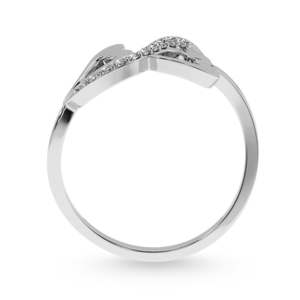 Jewelove™ Rings Designer Platinum Diamond Ring for Women JL PT LC895