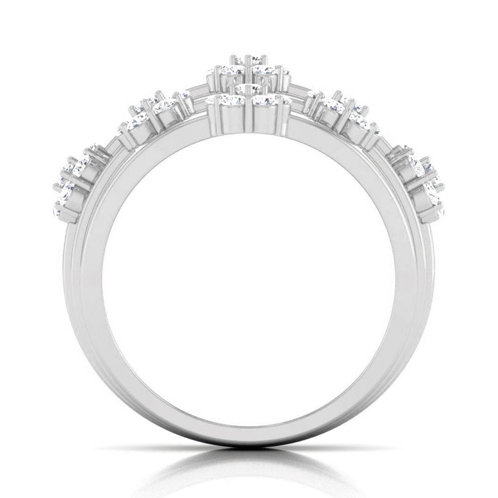 Jewelove™ Rings Designer Platinum Diamond Ring JL PT R 8117