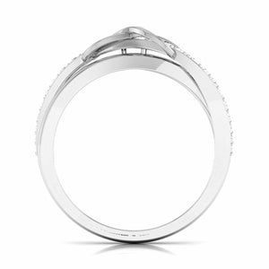 Jewelove™ Rings Designer Platinum Diamond Ring JL PT R 8121