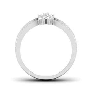 Jewelove™ Rings Designer Platinum Diamond Ring JL PT R 8185