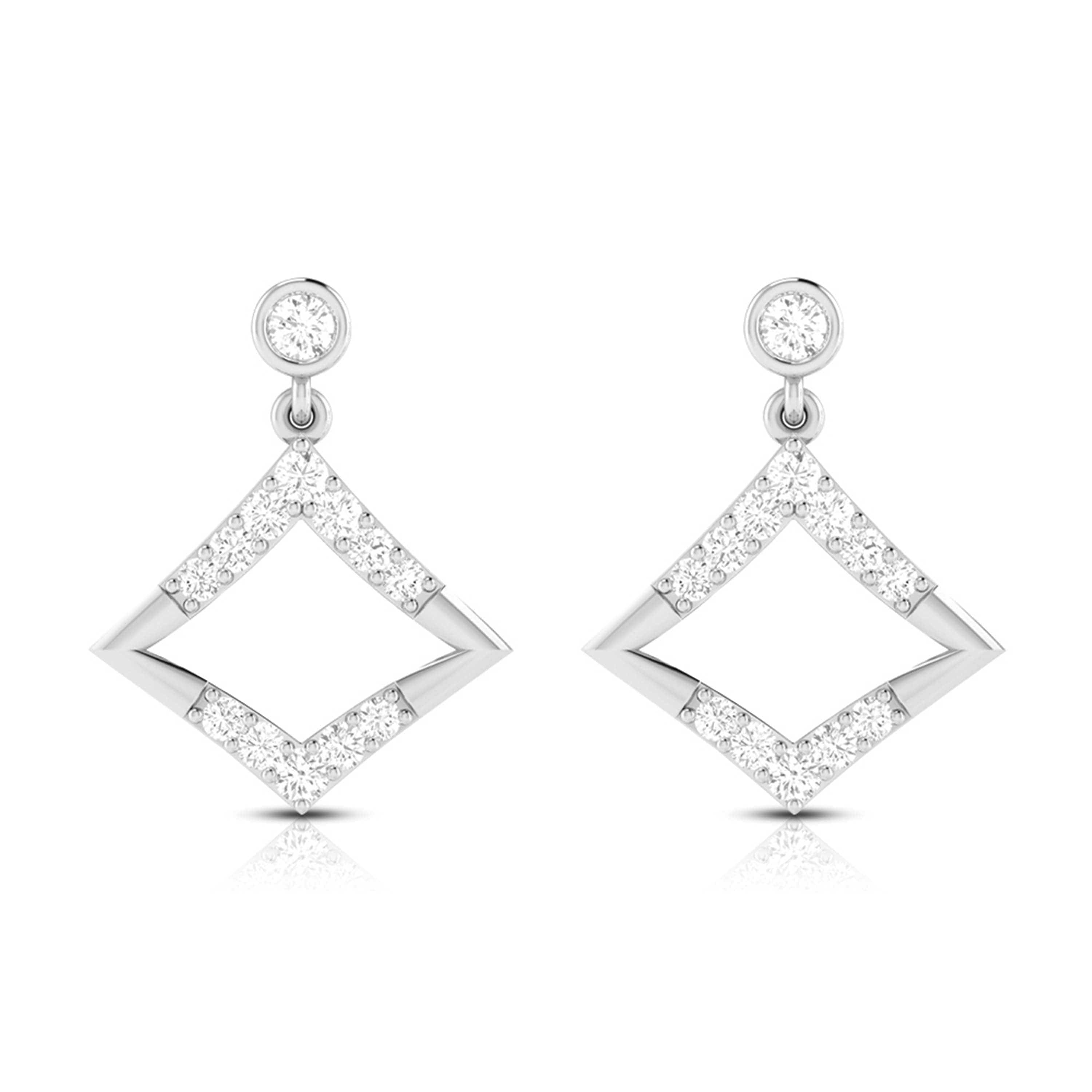 Kite Tassel Diamond Earrings – PRERTO E-COMMERCE PRIVATE LIMITED