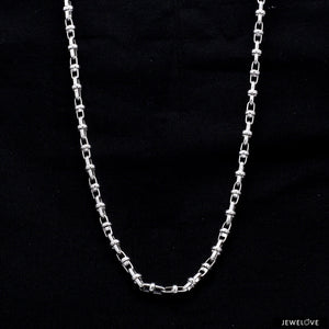 Jewelove™ Chains Designer Platinum Links Chain for Men JL PT CH 1175