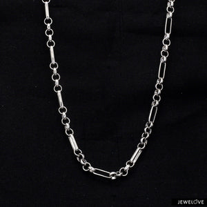 Jewelove™ Chains Designer Platinum Links Chain for Men JL PT CH 1180