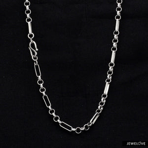 Jewelove™ Chains Designer Platinum Links Chain for Men JL PT CH 1180