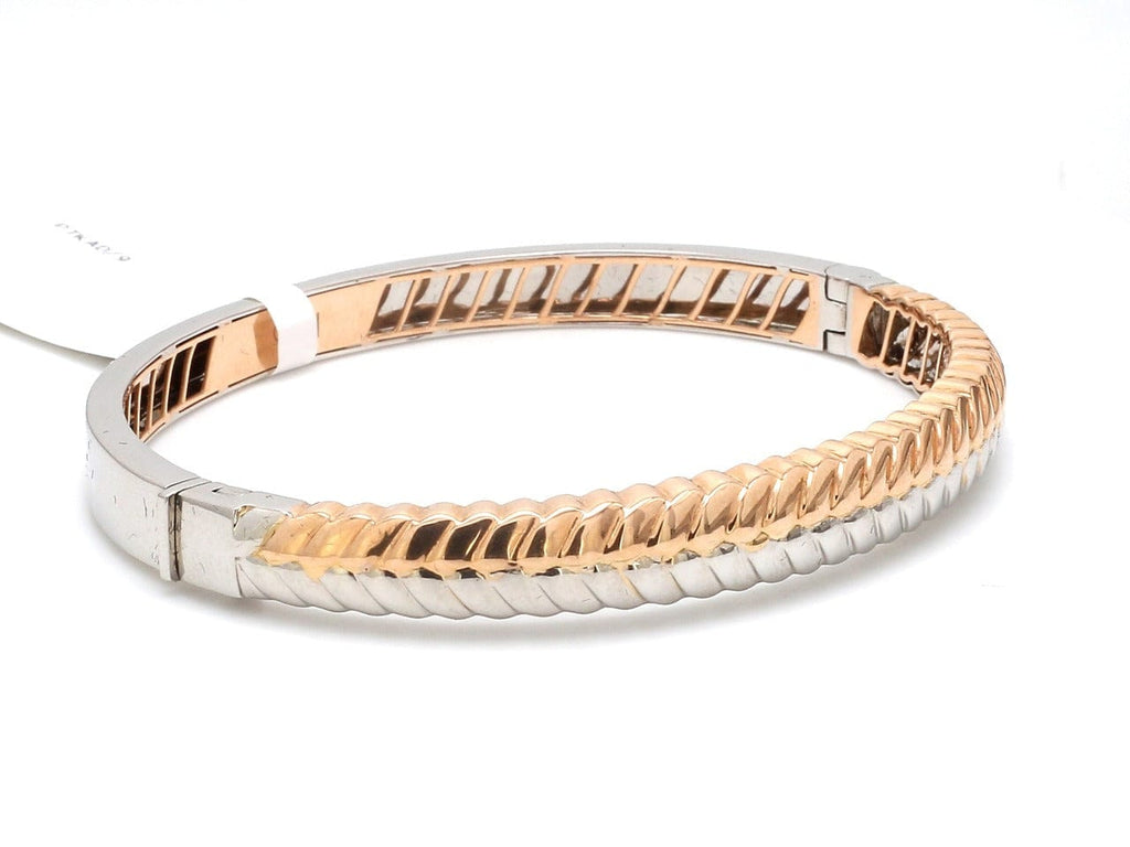 Designer Platinum & Rose Gold Bracelet for Men JL PTB 1080