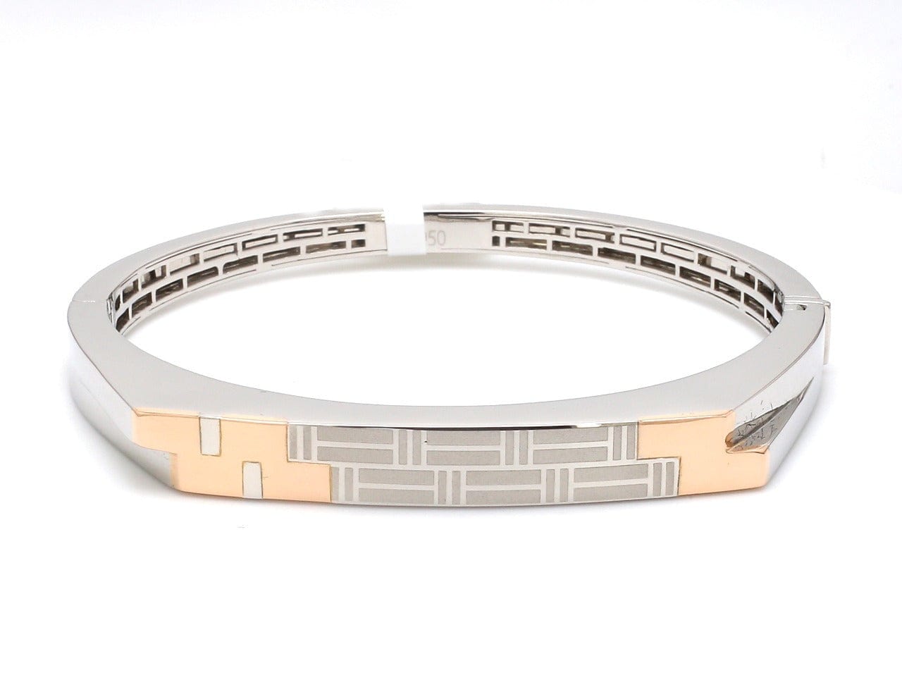 ALOR Yellow Cable Dual Channel Bar Bracelet with 18kt White Gold & Diamonds  – Luxury Designer & Fine Jewelry - ALOR