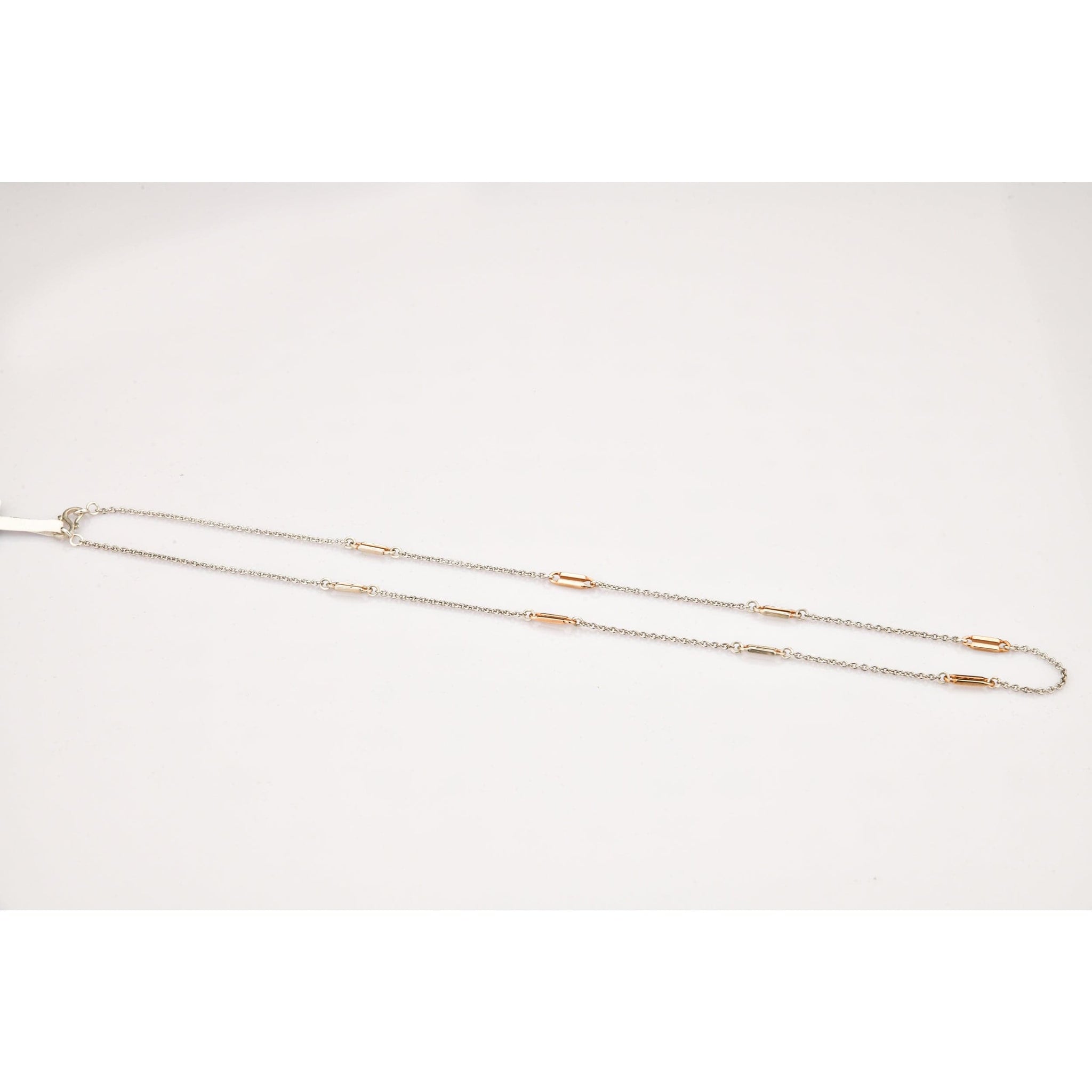 Jewelove™ Chains Designer Platinum & Rose Gold Chain JL PT CH 813