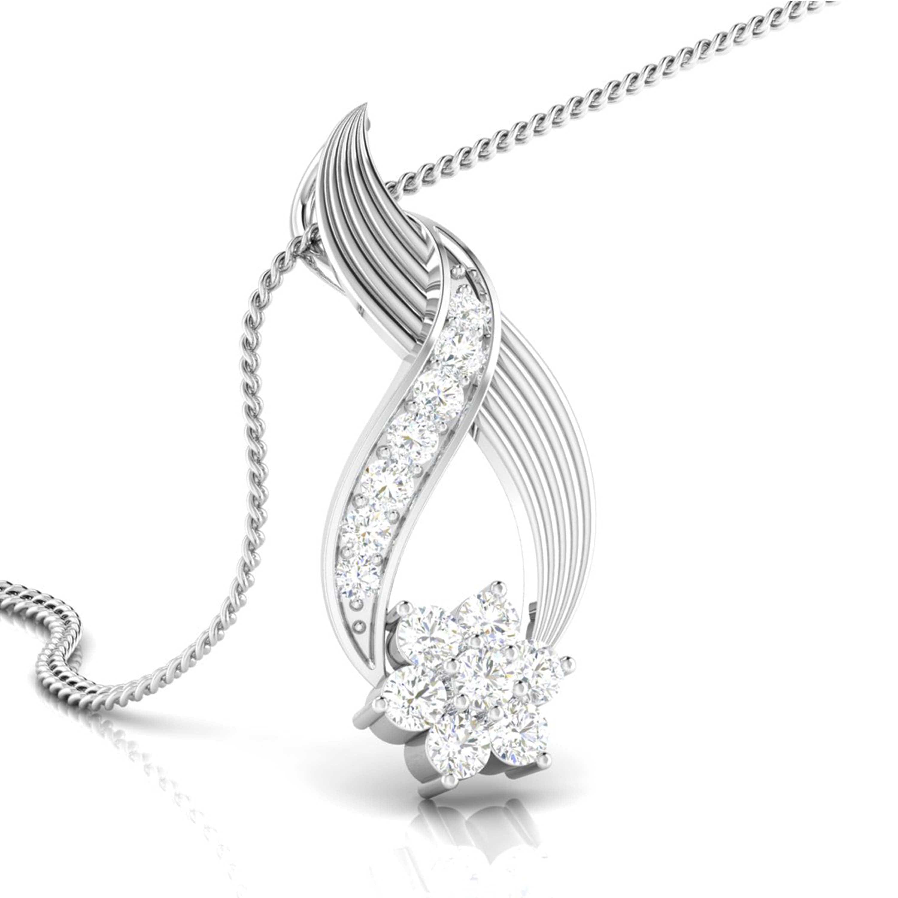 Diamond jewellery pendant sales set designs